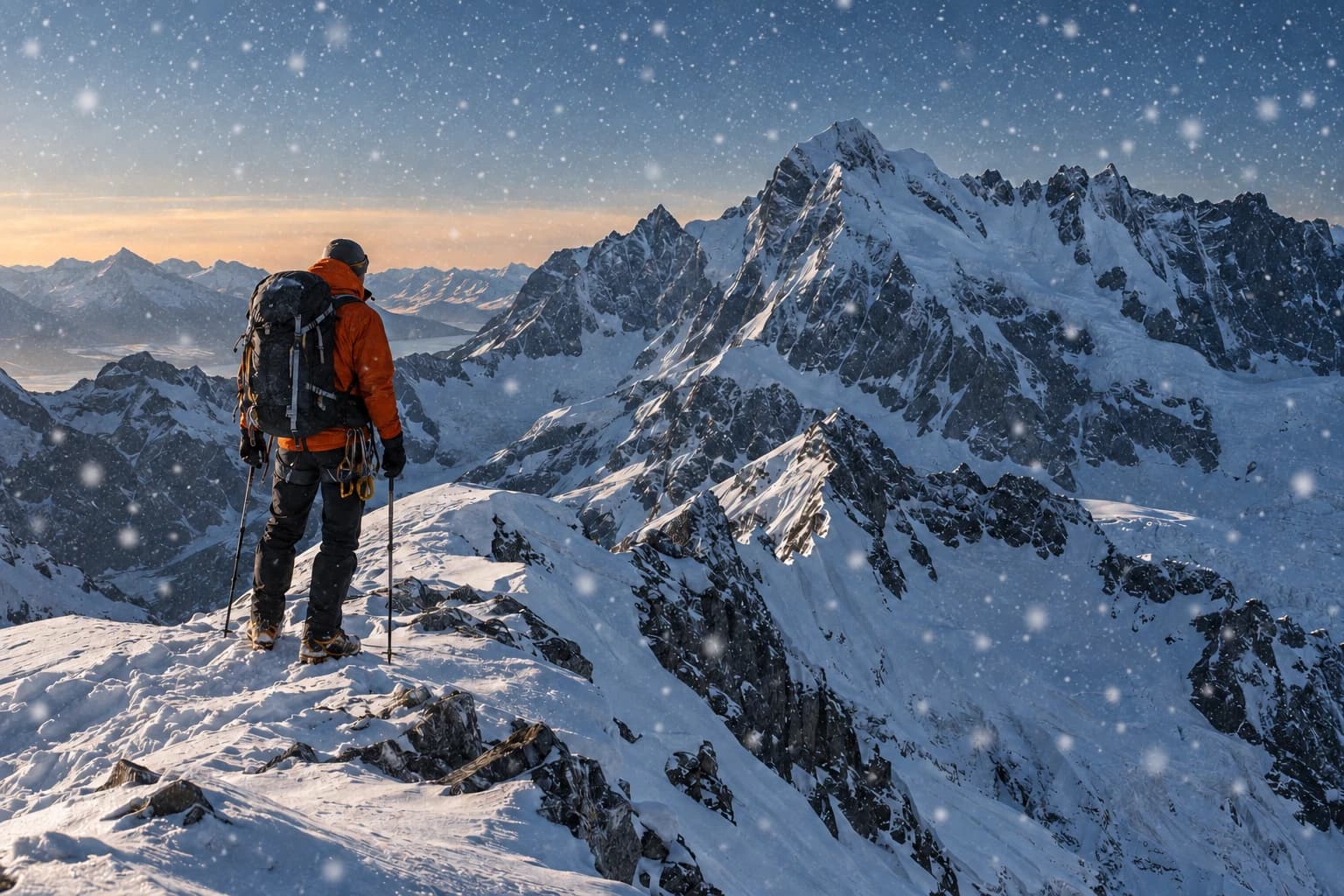 Snow & weather: AI-assisted example using a collection texture as reference