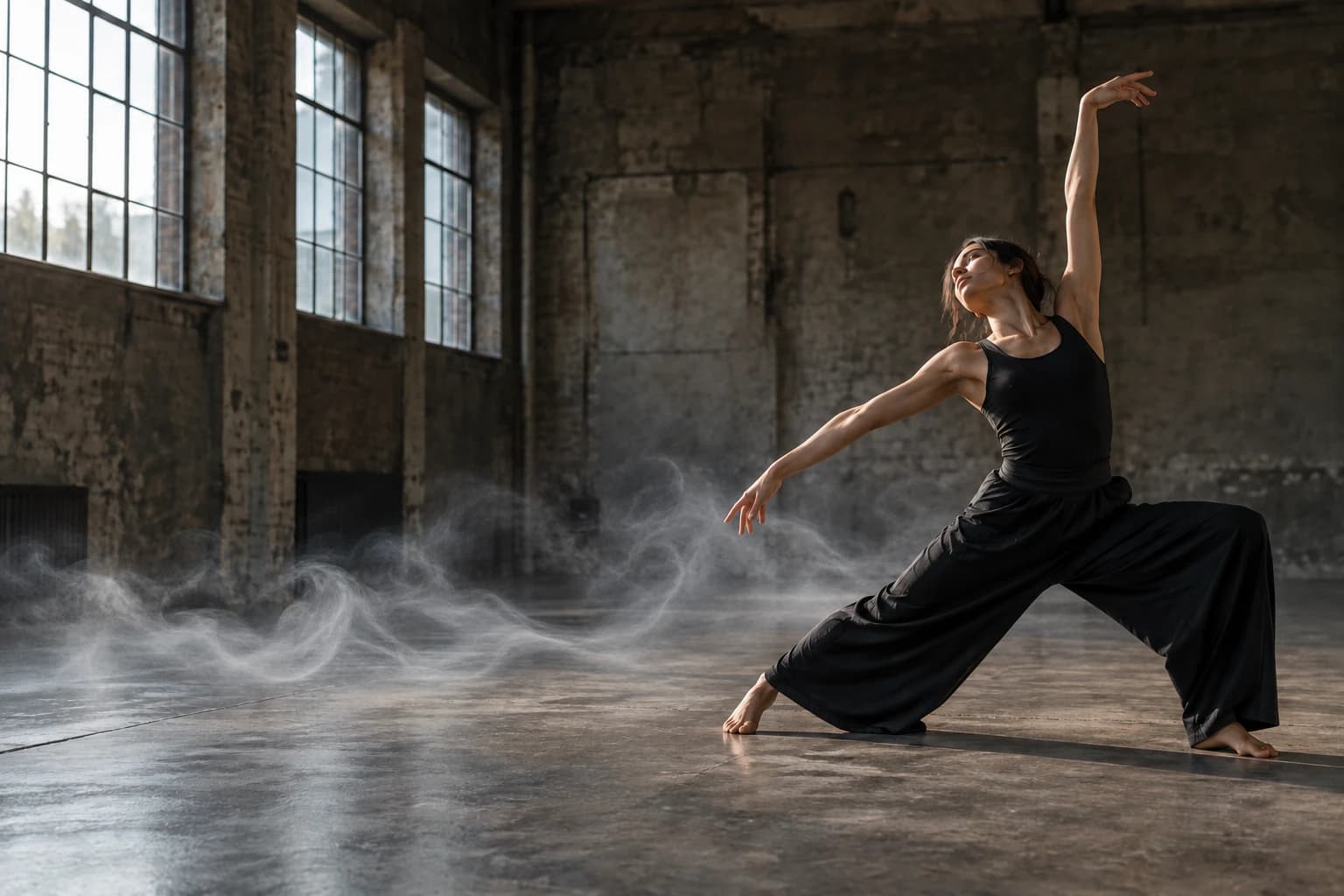 Smoke in motion